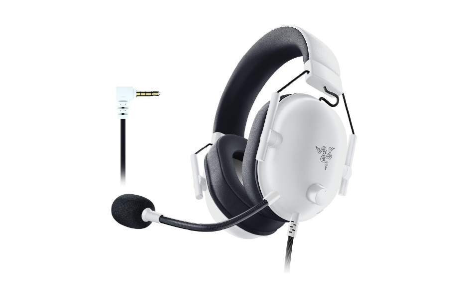 Razer Blackshark V2 X Wired Gaming Headset - White